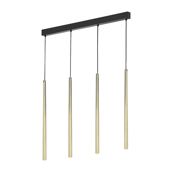 TABUNG 4P, pendant lamp, G9 max.6W, gold TABUNG 4P, pendant lamp, G9 max.6W, gold