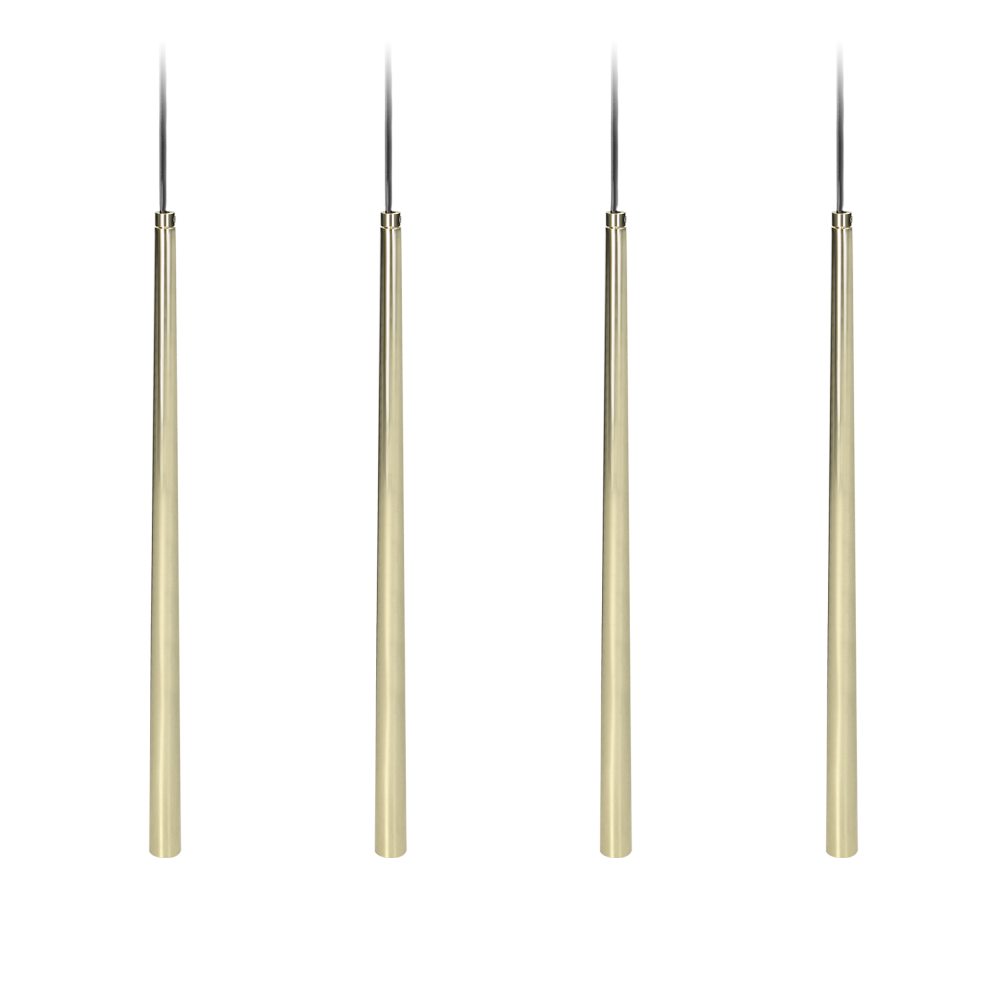 TABUNG 4P, pendant lamp, G9 max.6W, gold