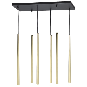 TABUNG 6P, pendant lamp, G9 max.6W, gold