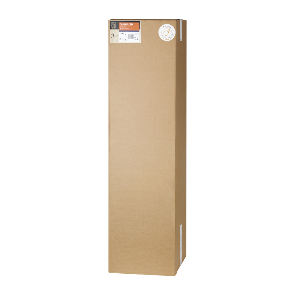 DUNIA 3P, lampa wisząca, E27  max.15W, czarna DUNIA 3P, lampa wisząca, E27  max.15W, czarna