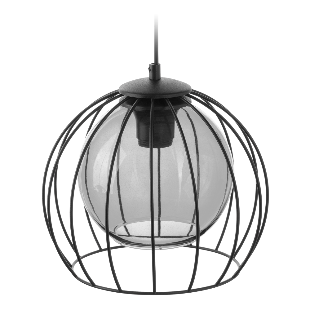 DUNIA 500 3P, pendant lamp, E27 max.15W, black