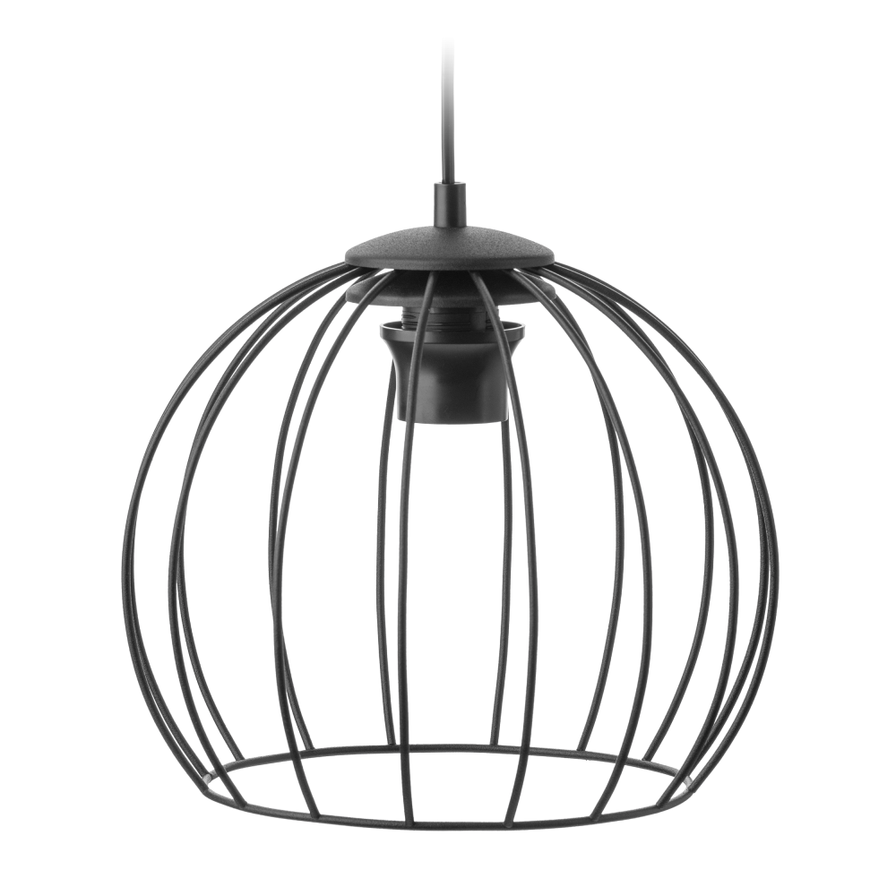 DUNIA 500 3P, pendant lamp, E27 max.15W, black