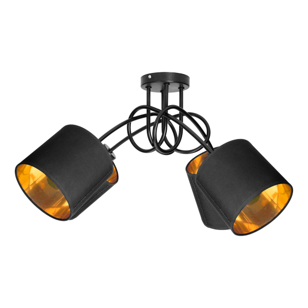 VIGO pendant lamp, max. power 4x60W, E27, black VIGO pendant lamp, max. power 4x60W, E27, black
