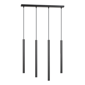 HARMONI pendant lamp, max. power 4x20W, G9, black
