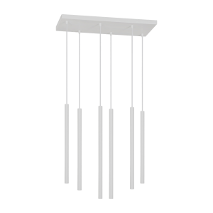 HARMONI pendant lamp, max. power 6x20W, G9, white