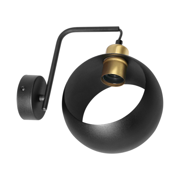 JALA 1P, wall lamp, E27 max. 15W, black JALA 1P, wall lamp, E27 max. 15W, black