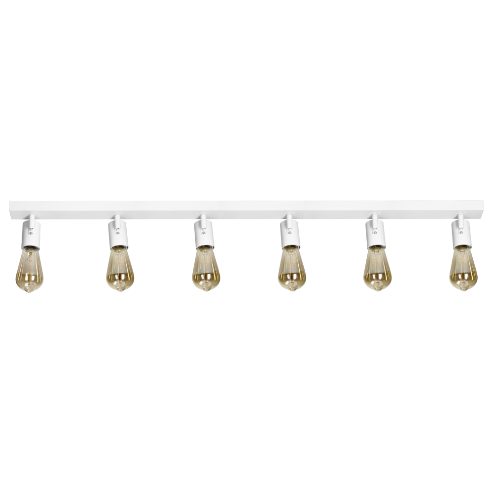RIO SP 6, wall and ceiling light, E27 max. 6x60W, IP20, white