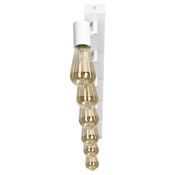 RIO SP 6, wall and ceiling light, E27 max. 6x60W, IP20, white RIO SP 6, wall and ceiling light, E27 max. 6x60W, IP20, white