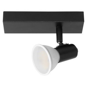 RIO SP 1 wall and ceiling light, GU10 max. 60W, IP20, black