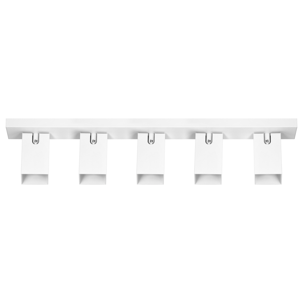KUBAR SP 5, wall and ceiling luminaire, 5xGU10, IP20, white