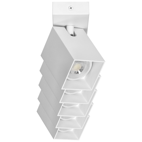 KUBAR SP 5, wall and ceiling luminaire, 5xGU10, IP20, white KUBAR SP 5, wall and ceiling luminaire, 5xGU10, IP20, white