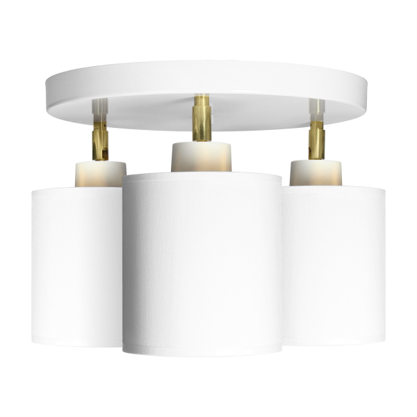 BATI wall and ceiling luminaire, max. power  3x60W, E27, white BATI wall and ceiling luminaire, max. power  3x60W, E27, white
