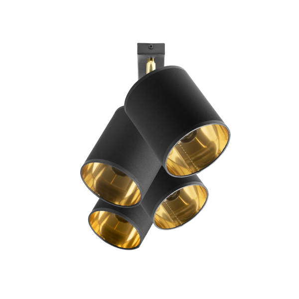 BATI wall and ceiling luminaire, max. power  4x60W, E27, black BATI wall and ceiling luminaire, max. power  4x60W, E27, black