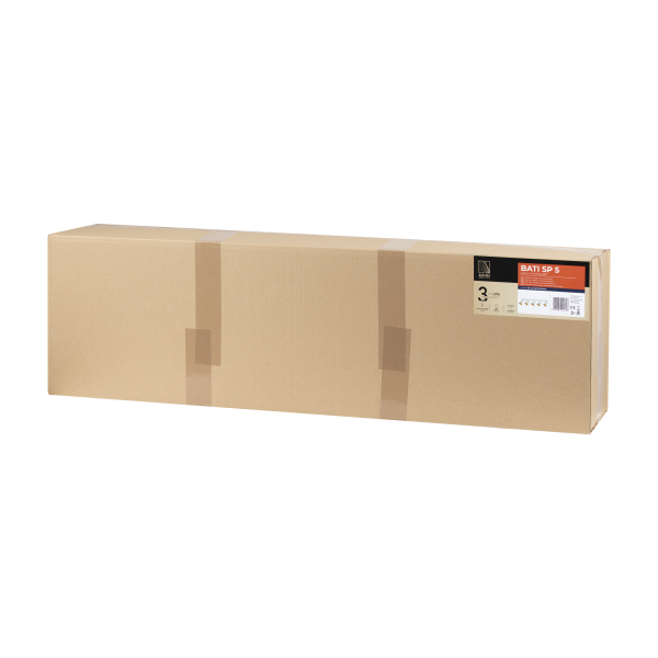 BATI wall and ceiling luminaire, max. power  5x60W, E27, white BATI wall and ceiling luminaire, max. power  5x60W, E27, white