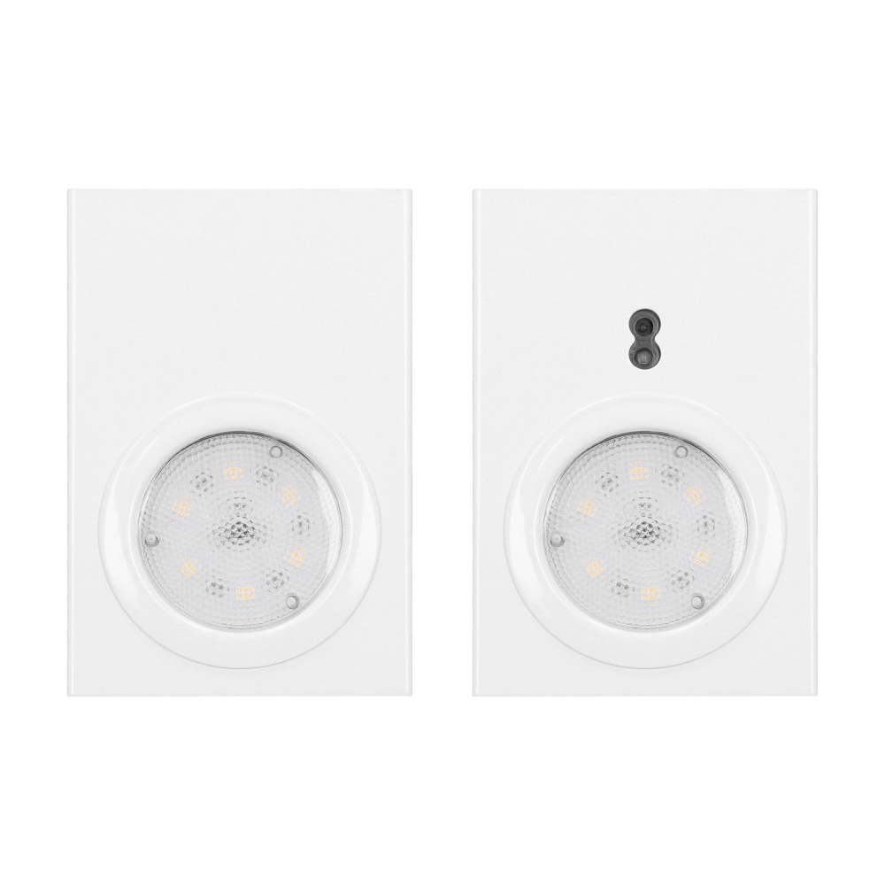 Under-cabinet LED light with a touchless switch, 2W, 180lm, 4000K, white