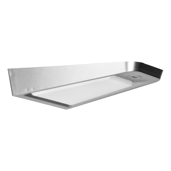 DIKI set of 3 under-cabinet LED lamps, 3x2W, 4000K, with touchless switch, silver colour DIKI set of 3 under-cabinet LED lamps, 3x2W, 4000K, with touchless switch, silver colour