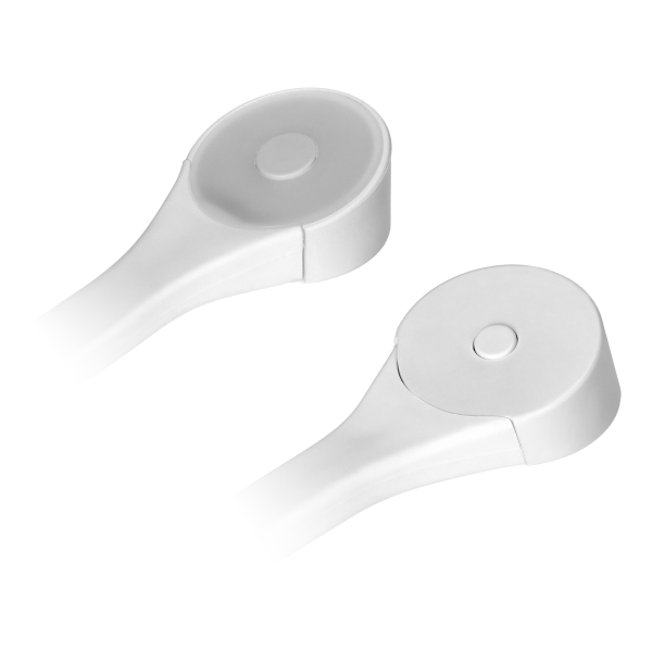 TEO set of 2 LED bedside lamps, 2x1,8/7,5W, 4000K, with USB, white TEO set of 2 LED bedside lamps, 2x1,8/7,5W, 4000K, with USB, white