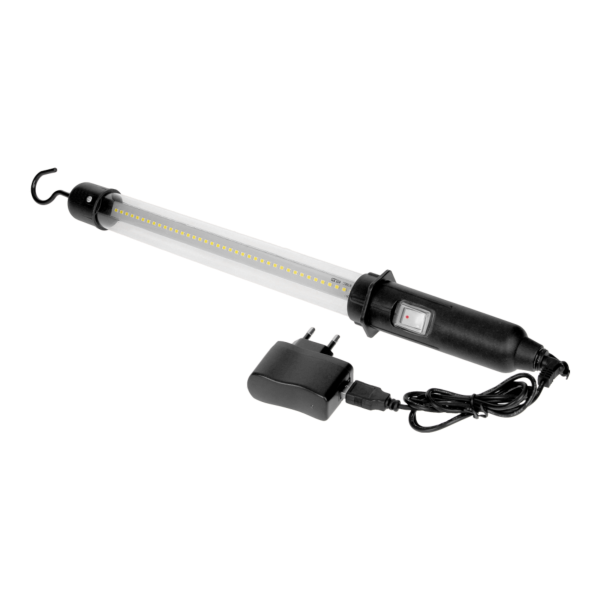 LED workshop battery lamp 8.5W, 500lm, IP44, 6000K, Li-ion 800mAh LED workshop battery lamp 8.5W, 500lm, IP44, 6000K, Li-ion 800mAh