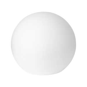 LUNA M garden light ball 1xE27, 1x60W, IP44, white, Ø 450