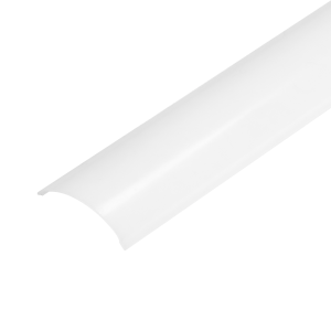 LED strip angle cover, AD-LP-6502 series, 2m, polycarbonate milky, set of 50 pcs.