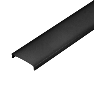 LED strip recessed cover, AD-LP-6503 series, 2m, polycarbonate black, set of 50 pcs.