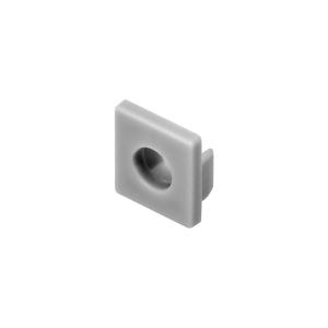 End cap for recessed profile, AD-LP-6504 series, grey, set of 50 pcs.