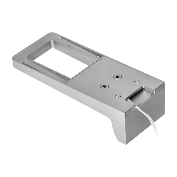 ARTUS LED under-cabinet lamp set, 3x3W, 3x225lm, 4000K, with touch switch and USB, grey