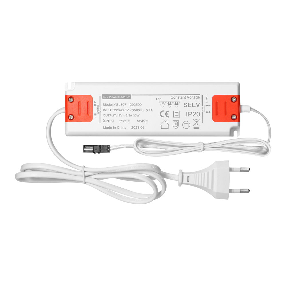 ARTUS LED under-cabinet lamp set, 3x3W, 3x225lm, 4000K, with touch switch and USB, grey