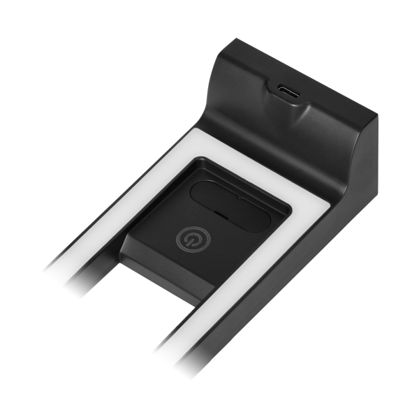 ARTUS LED under-cabinet lamp set, 3x3W, 3x225lm, 4000K, with touch switch and USB, black