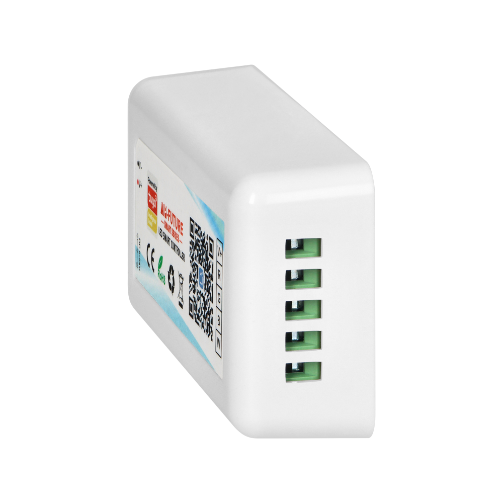 Bezdprzewodowy sterownik do taśm LED RGBW Tuya, 5-24V 24A