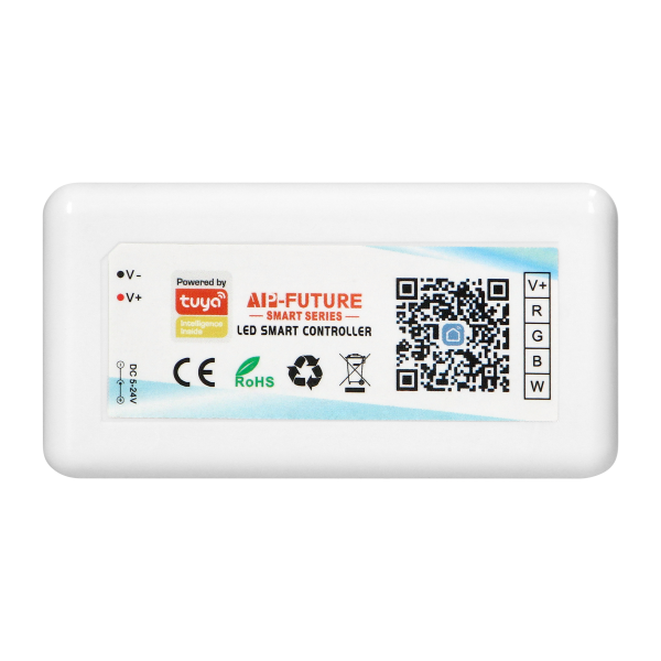 Bezdprzewodowy sterownik do taśm LED RGBW Tuya, 5-24V 24A