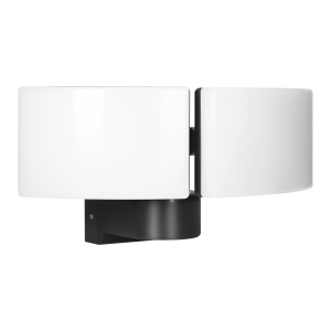 TOS DUO LED 2x20W double garden floodlight, 2x1600lm, IP65, 4000K, PC, black