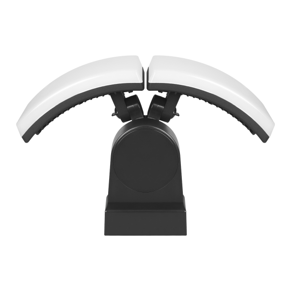 TOS DUO LED 2x20W double garden floodlight, 2x1600lm, IP65, 4000K, PC, black