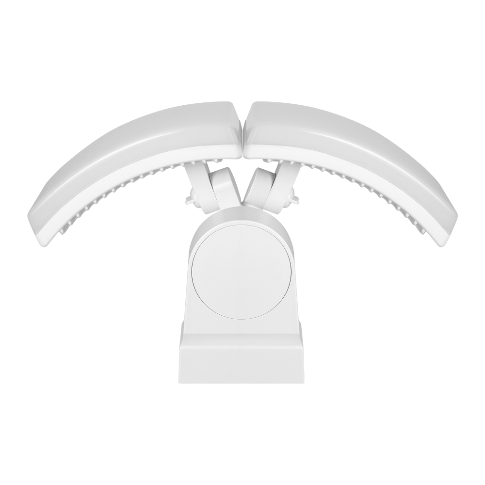 TOS DUO LED 2x20W double garden floodlight, 2x1600lm, IP65, 4000K, PC, white