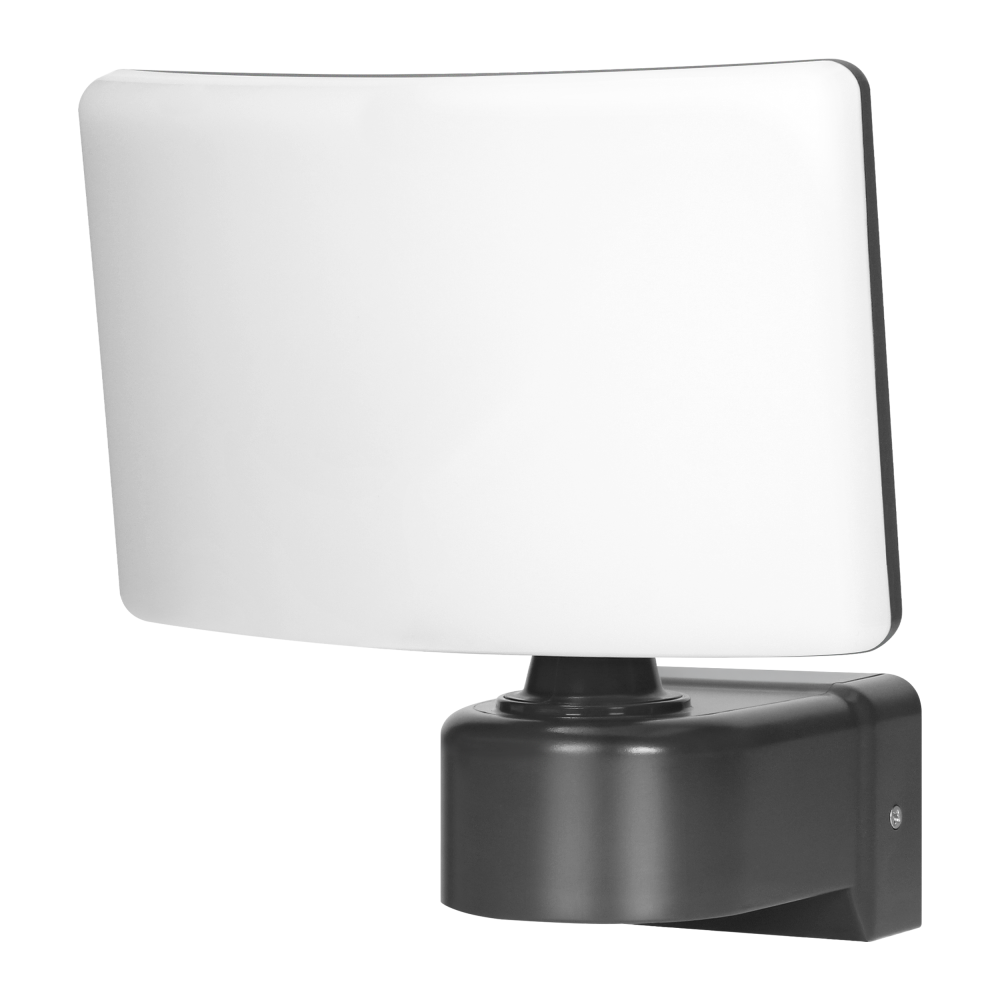 TOS LED 30W naświetlacz ogrodowy LED, 2200lm, IP65, 4000K, PC, szary