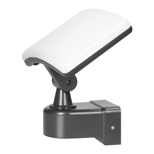 TOS LED 30W garden floodlight, 2200lm, IP65, 4000K, PC, grey
