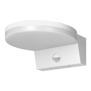 ASPEN LED 15W, oprawa ogrodowa z czujnikiem ruchu PIR, 1300lm, IP65, 4000K, biała