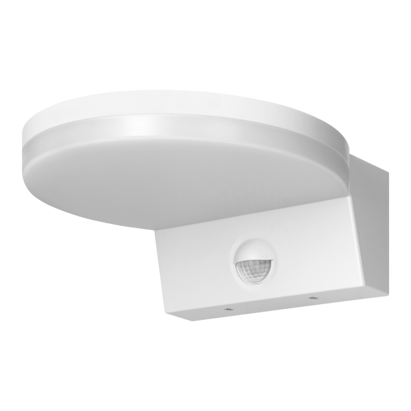 ASPEN LED 15W, garden luminaire with PIR motion sensor, 1300lm, IP65, 4000K, white