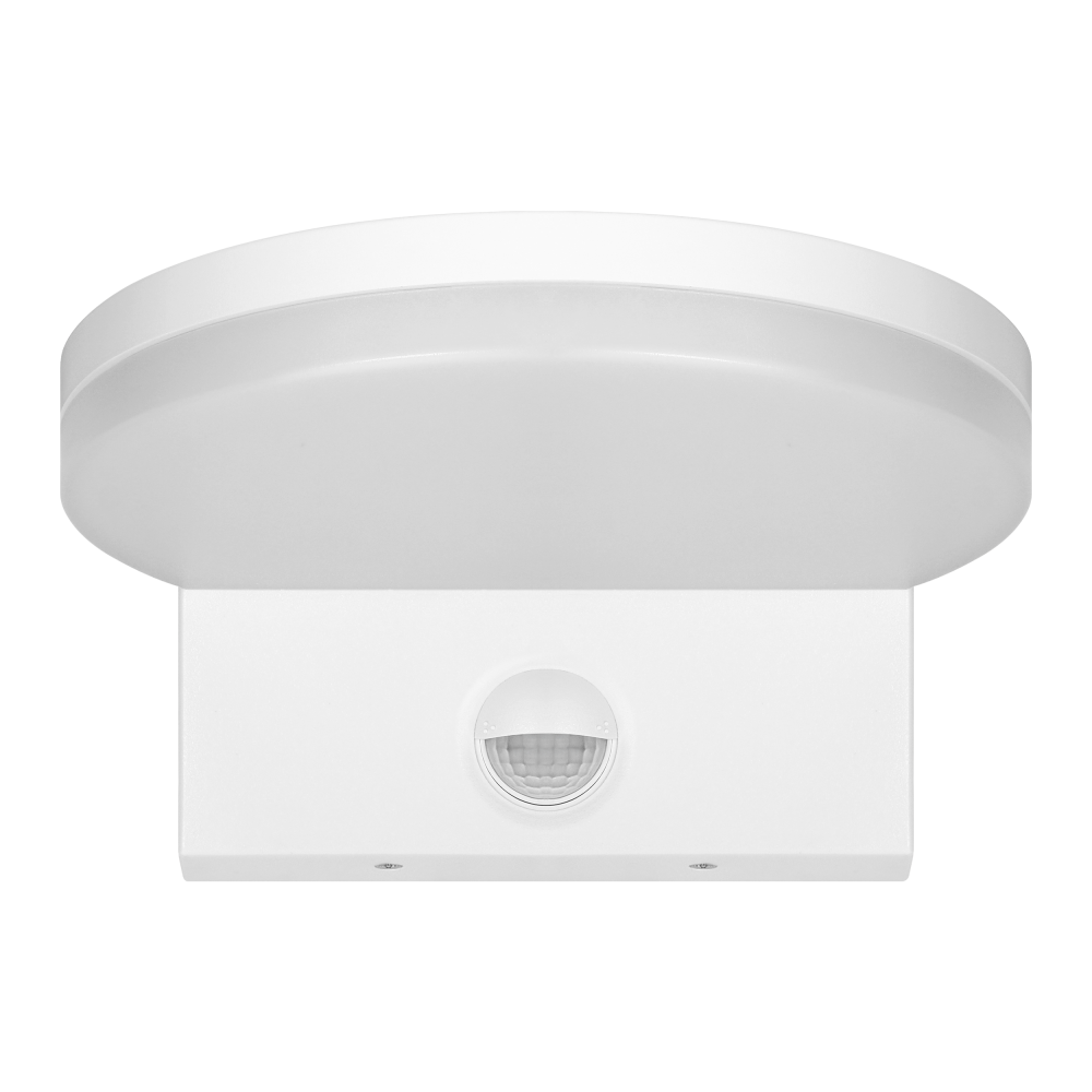 ASPEN LED 15W, garden luminaire with PIR motion sensor, 1300lm, IP65, 4000K, white