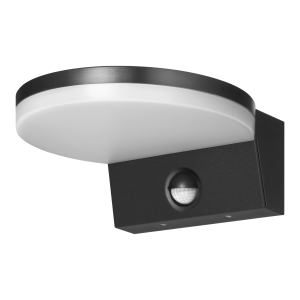 ASPEN LED 15W, oprawa ogrodowa z czujnikiem ruchu PIR, 1300lm, IP65, 4000K, czarna