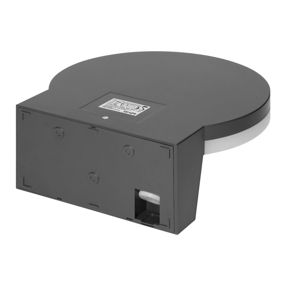 ASPEN LED 15W, garden luminaire with PIR motion sensor, 1300lm, IP65, 4000K, grey