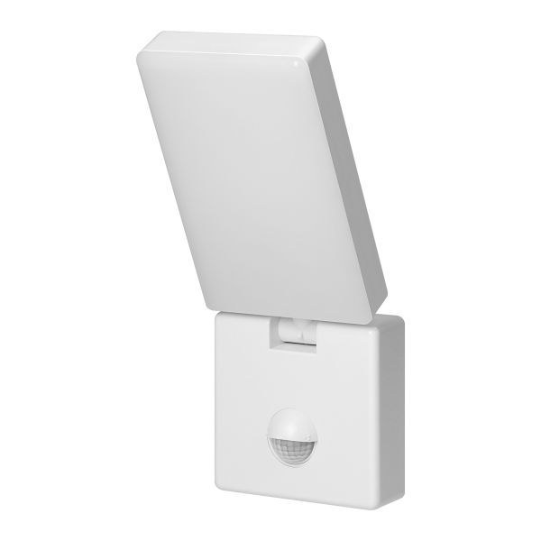 ENID LED 10W, oprawa ogrodowa z czujnikiem ruchu PIR, 800lm, IP65, 4000K, biała