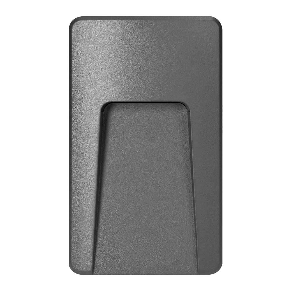 SLIGO LED 3W, lampa elewacyjna, 240lm, IP65, 4000K, prostokątna, szara