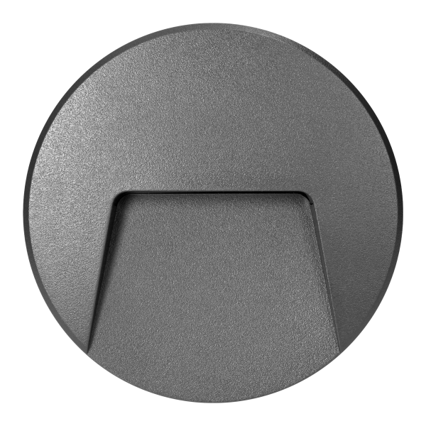 SLIGO LED 3W, Outdoor wall lamp, 240lm, IP65, 4000K, round, grey