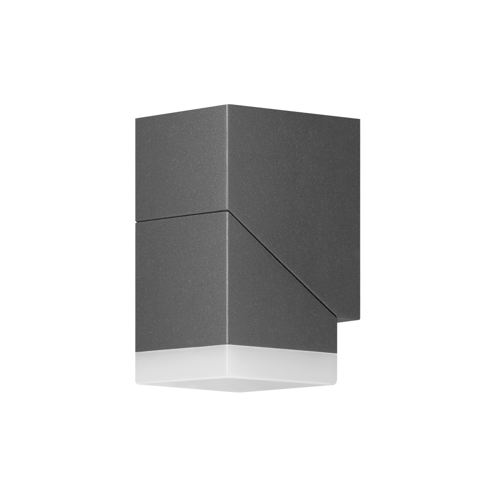 MORPH LED 6W, lampa elewacyjna, 600lm, IP54, 4000K, szara