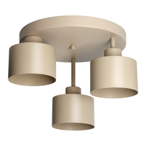 RAMOS lampa wisząca, moc max. 3x 18 W, E27, beżowa