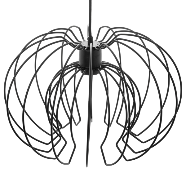 BOLA 1P, pendant lamp,  E27 max. 60W, black