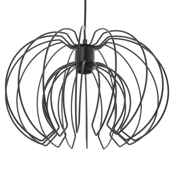 BOLA 1P, pendant lamp,  E27 max. 60W, black