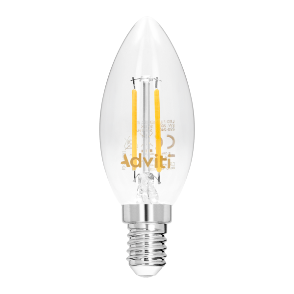 LED bulb FILAMENT C E14 C35 2 W 250 lm 4000 K