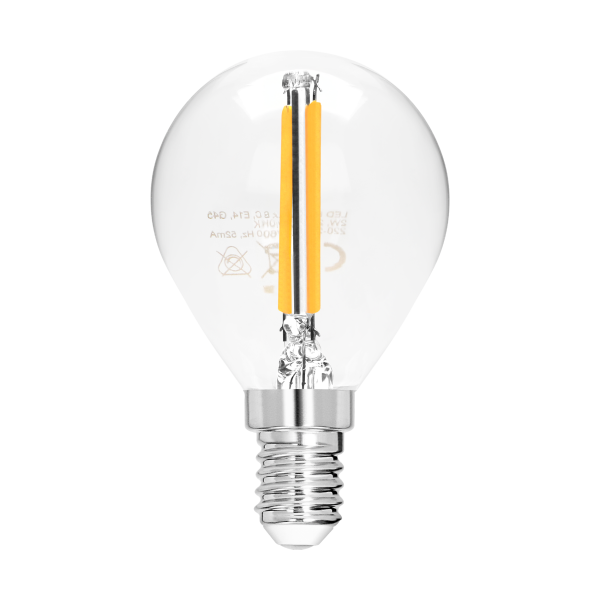 LED bulb FILAMENT C E14 G45 2 W 250 lm 3000 K